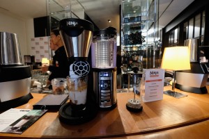 NEW YORK, NY - SEPTEMBER 23: A general view of atmsophere during the Ninja Coffee Bar launch at Andaz Hotel on September 23, 2015 in New York City. (Photo by Dimitrios Kambouris/Getty Images for Ninja)