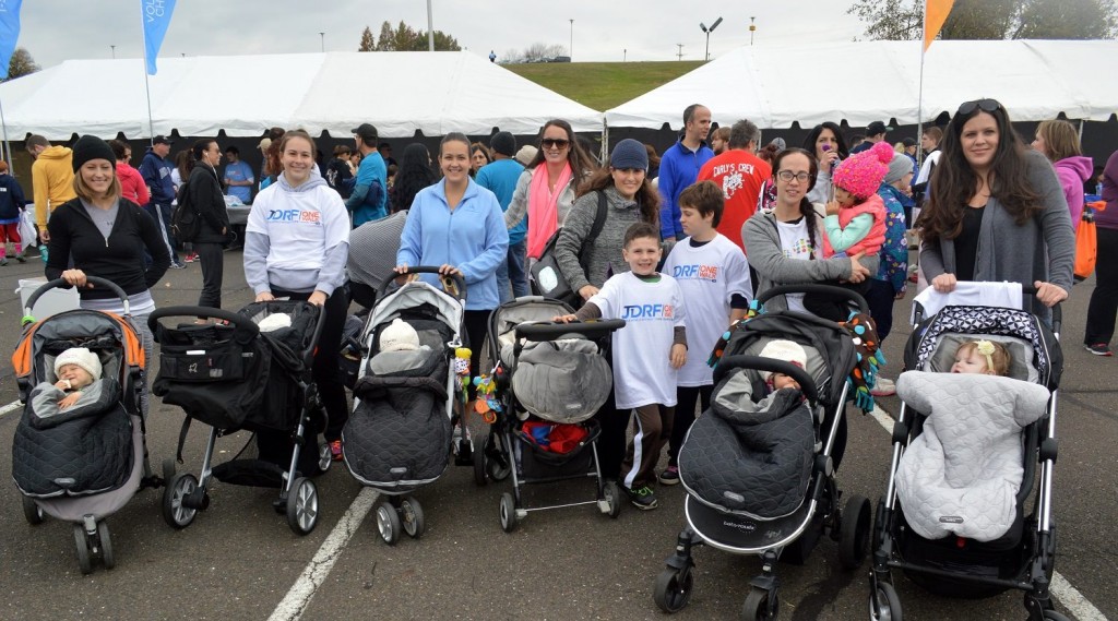 Team Bundle me walk for Juvenile Diabetes JDRF