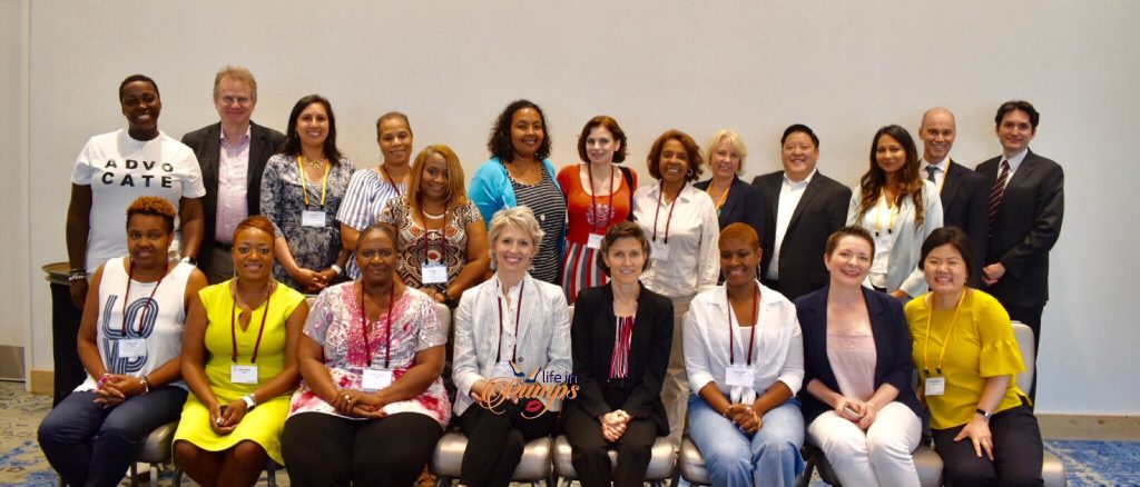 triple negative breast cancer researcher and patients- life in pumps- chicago meeting, ASCO