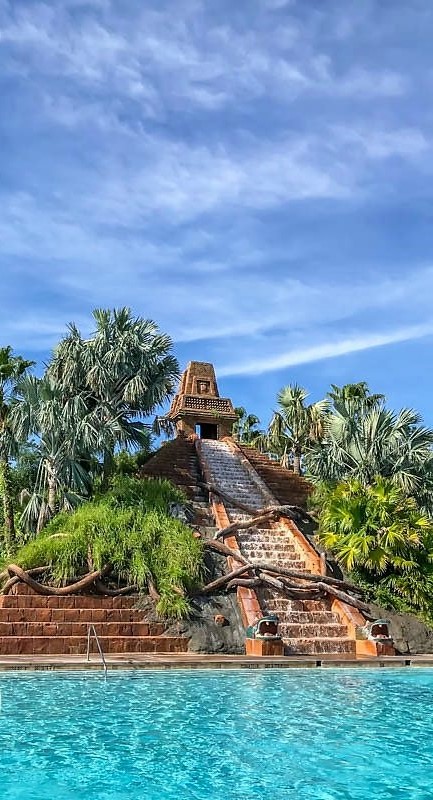 Disney Social Media Moms Coronado Springs pool area