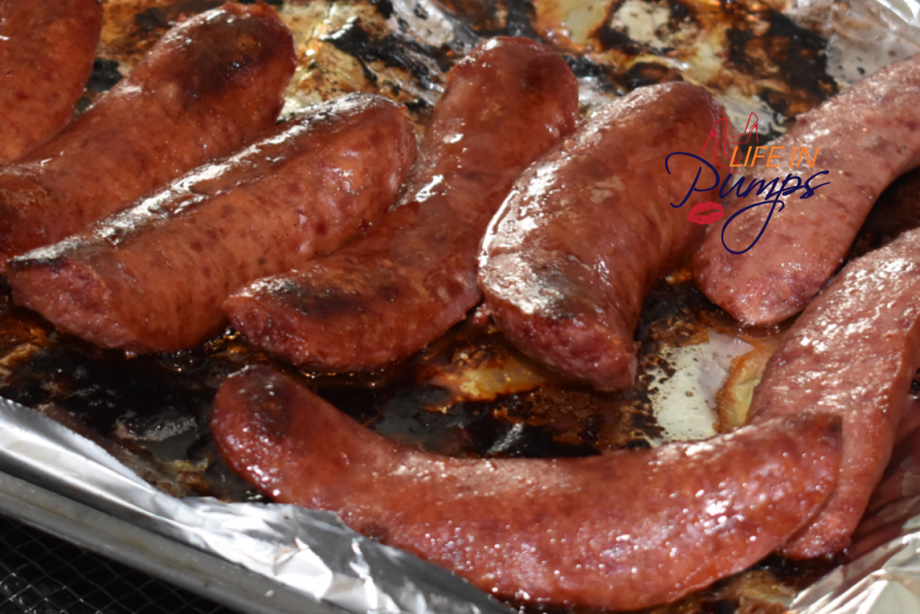 myrtle beach pork sausage from Piggly wiggly. what to eat at Myrtle Beach