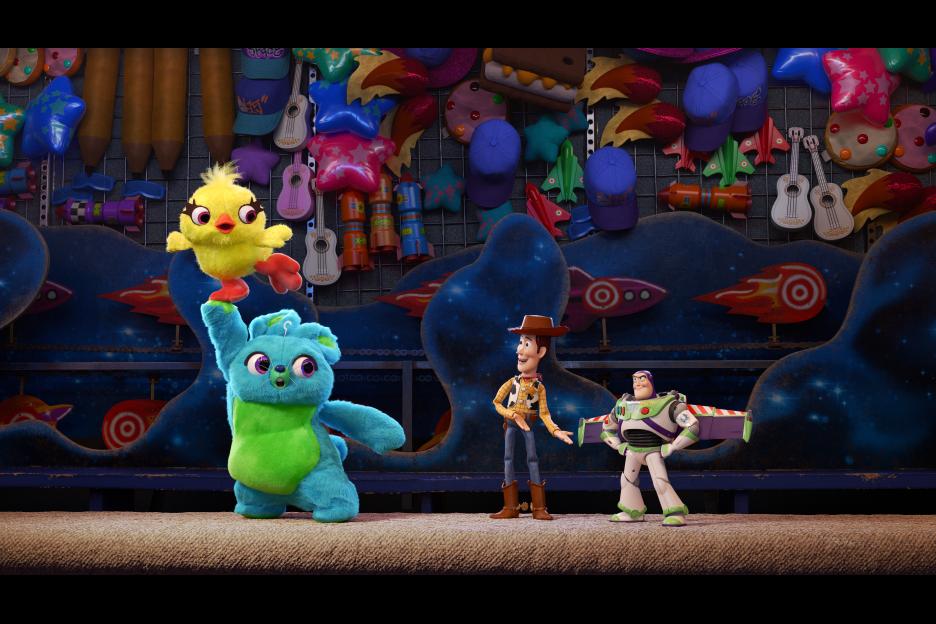 Toy Story 4 funny stuffed carnival prize animals