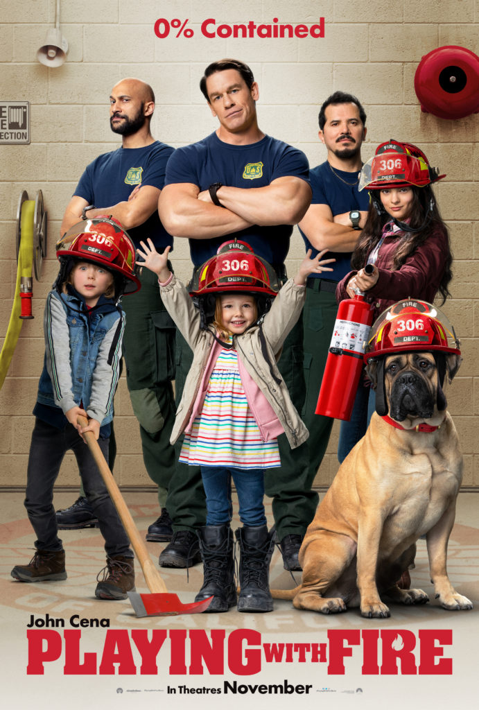 playing with fire family fun movie poster
