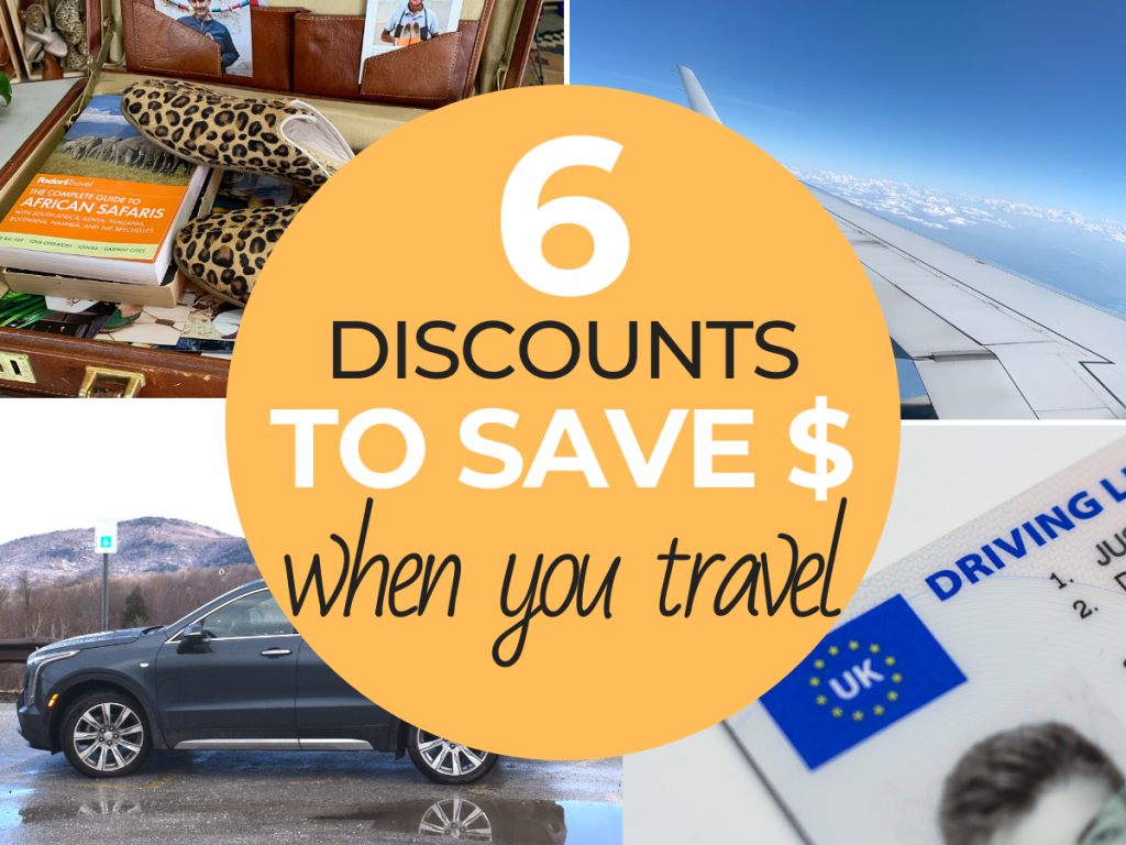 travel discounts to save money