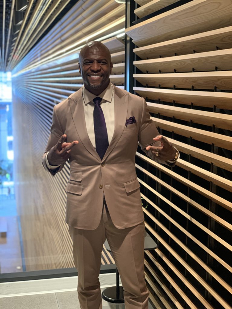 Terry Crews Philadelphia Visit Comcast Lift labs