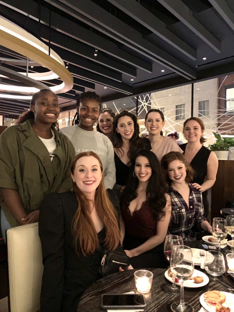 brown girl theater lovers at Hello Dolly Philadelphia tour Kimmel center