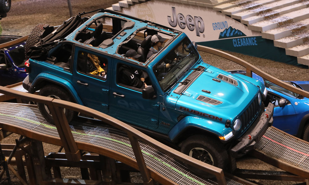 Camp Jeep Interactive at the Chicago Auto Show