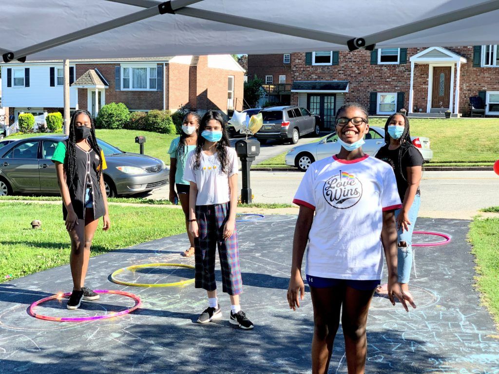 teen outdoor birthday party ideas. razor scooter obstacle course