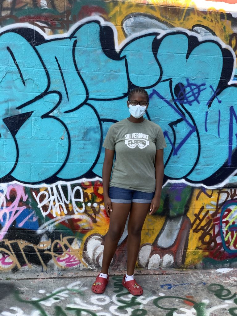 graffiti alley, family road trip, what to do in Baltimore, brown girl