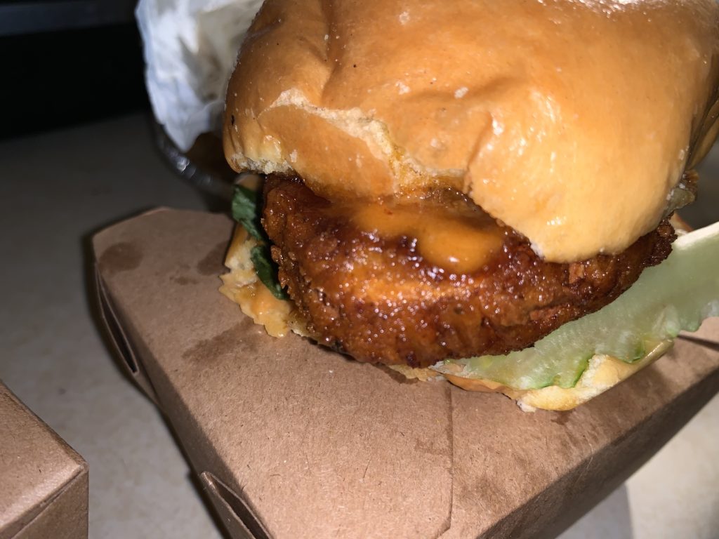 Toyota EnTOURage Experience Food Take Out 2020 Avalon Spicy chicken