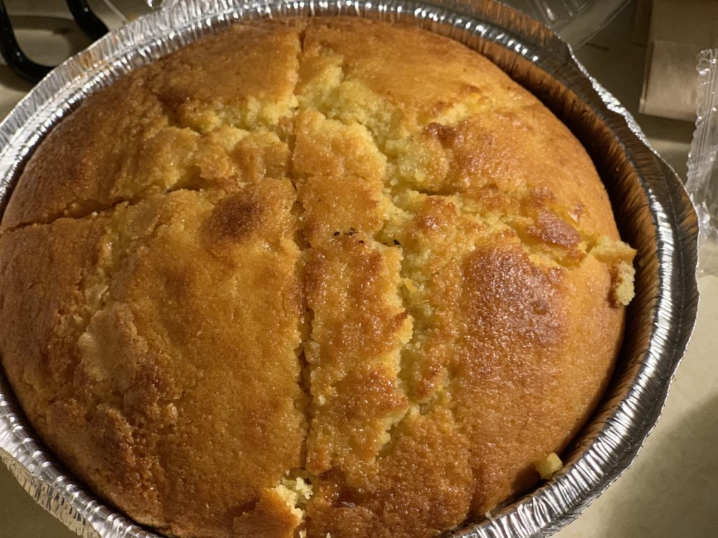 Toyota EnTOURage Experience Food Take Out 2020 Avalon South Jazz Bar Cornbread