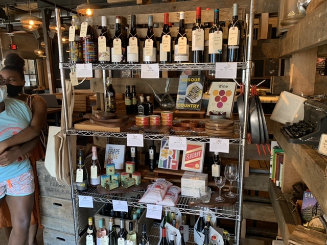 Barcelona wine bar east Passyunk philly retail area