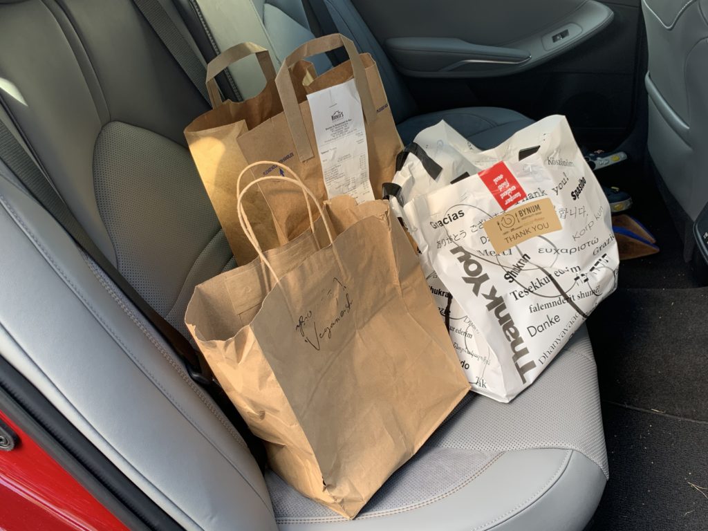 Toyota EnTOURage Experience Food Take Out 2020 Avalon