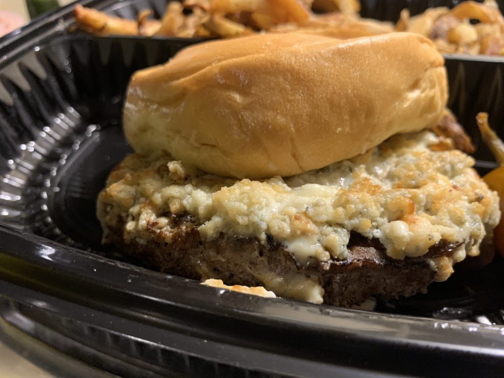 Toyota EnTOURage Experience Food Take Out 2020 Avalon Bookers REstaurant Bacon burger