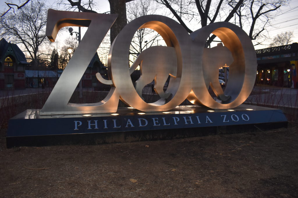 Things to do in Philadelphia. Philadelphia Zoo Sign