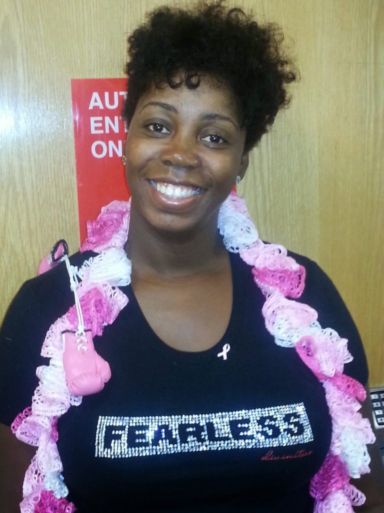 brown girl breast cancer survivor finding joy
