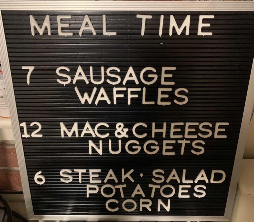 meal plan template for daily meals
