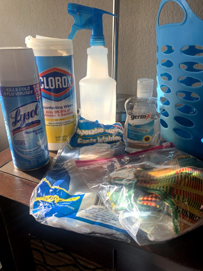 pandemic travel kit for coronavirus safety